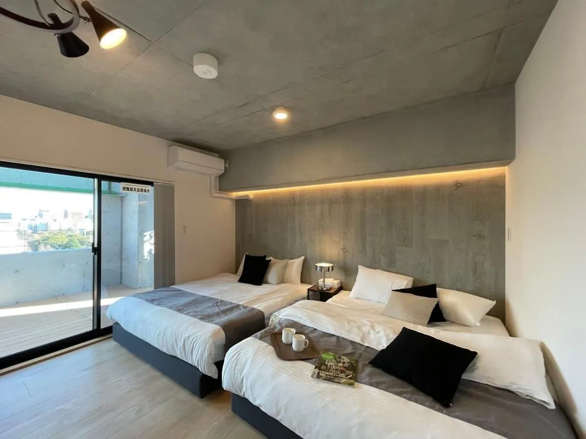Bhotel Nekoyard - Scenic Penthouse Studio With Jacuzzi & Spacious Terrace Hirošima Apartmán